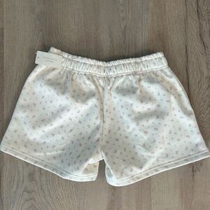 Altar'd State Cream Floral Shorts